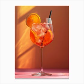 Aperol Spritz Art Print 420 Canvas Print