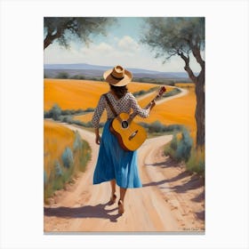 Acoustic Guitar 1 Canvas Print