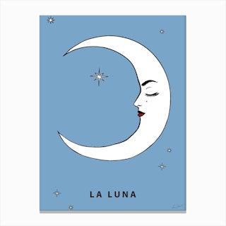 La Luna Canvas Print