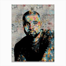 Kanye West Canvas Print