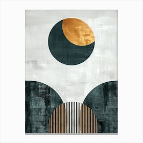 Brouwer Bauhaus Mid Century Canvas Print