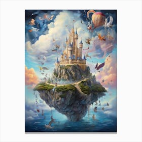 Disney Castle 1 Canvas Print