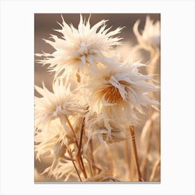 Boho Dried Flowers Passionflower 2 Canvas Print