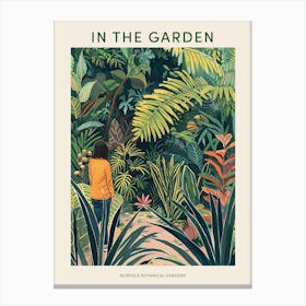 In The Garden Poster Norfolk Botanical Gardens 2 Canvas Print