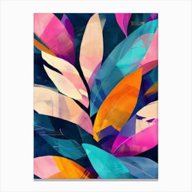 Abstract Leaves 32 Canvas Print