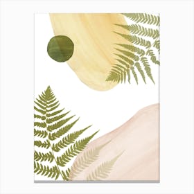 Fern Leaves Canvas Print