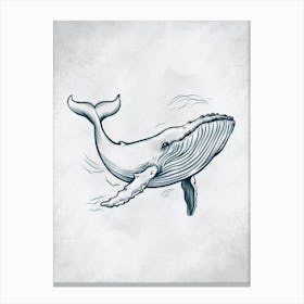 Humpback Whale Canvas Print