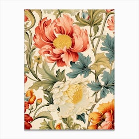 Floral Pattern 12 Canvas Print