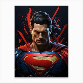 Superman 10 Canvas Print