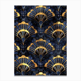 Deco Wallpaper Canvas Print