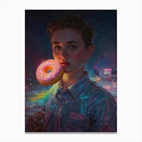 Donuts 2 Canvas Print