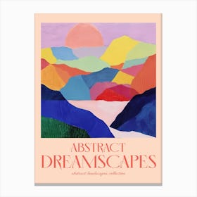 Abstract Dreamscapes Landscape Collection 19 Canvas Print
