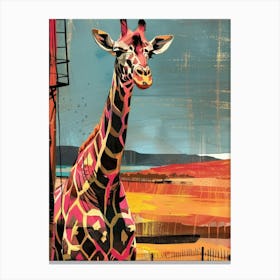 Giraffe 187 Canvas Print