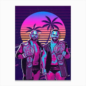 The Revival 80s Retro Canvas Print