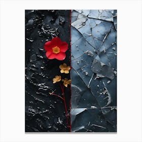 Broken Flower Canvas Print