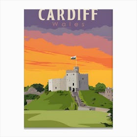 Cardiff Copy Canvas Print