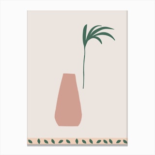 Terracota Vase Canvas Print