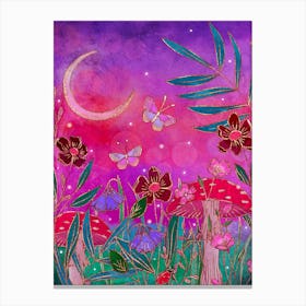 Magic On The Meadow Canvas Print
