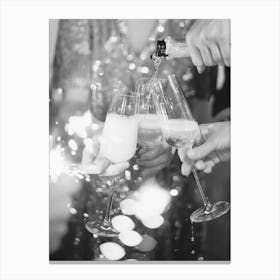CHEERS - New Years Eve Party Canvas Print