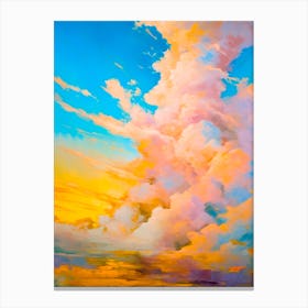 Data Mist Canvas Print