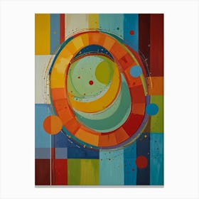 Abstract Circle Canvas Print