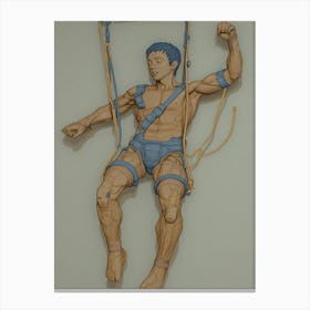 Hanging Man Canvas Print