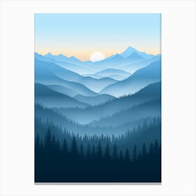 Mountain Landscape 4 Canvas Print