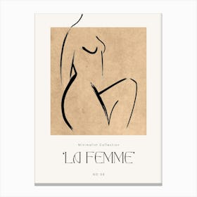 La Femme 2 Canvas Print