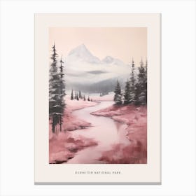 Dreamy Winter National Park Poster  Durmitor National Park Montenegro 2 Canvas Print