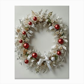 Christmas Wreath Canvas Print