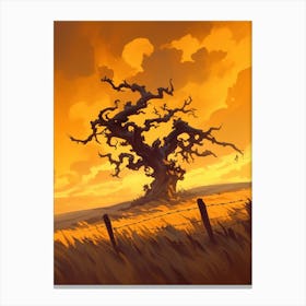 Dead Tree Canvas Print