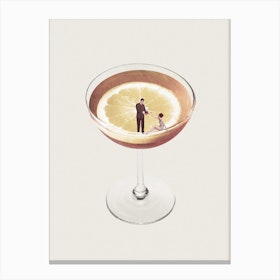 My Drink Needs A Drink Canvas Print