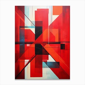 Dynamic Geometric Abstract Illustration 2 Canvas Print