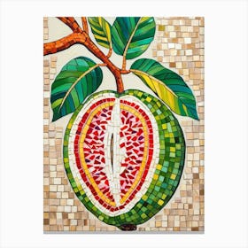 Mosaic Fruit Canvas Print