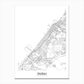 Dubai Canvas Print