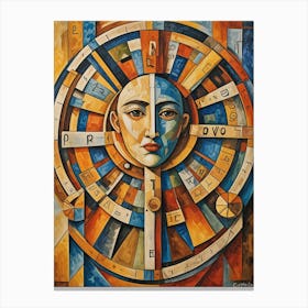 Astrologer Canvas Print