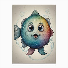 Colorful Fish Canvas Print