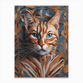 Cat Bowie Canvas Print