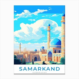 Uzbekistan Samarkand Travel 1 Canvas Print