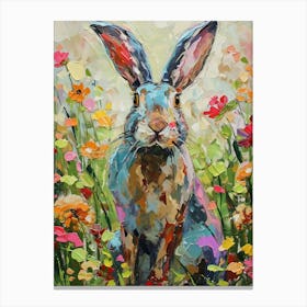 Tan Rabbit Painting 3 Canvas Print