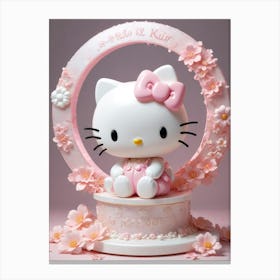 Hello Kitty 32 Canvas Print