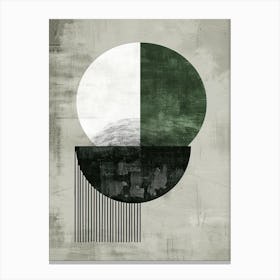 Descartes Bauhaus Mid Century Canvas Print