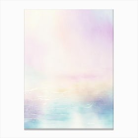 Water Texture Water Waterscape Gouache 1 Canvas Print