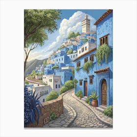 Moroccan Village Toile