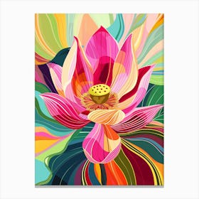 Lotus Flower 5 Canvas Print