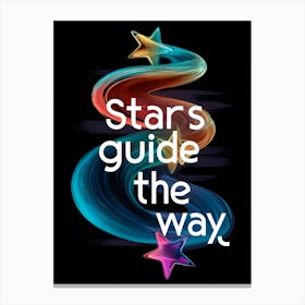 Stars Guide The Way 12 Canvas Print