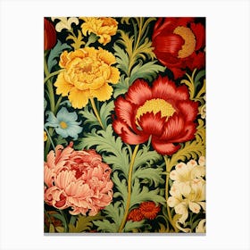 Floral Wallpaper 151 Canvas Print