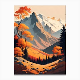 Autumn Landscape Canvas Print