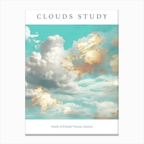 Study Of Clouds Vienna, Austria 2 Canvas Print