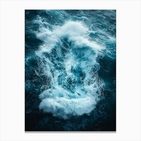 Ocean Waves 1 Canvas Print